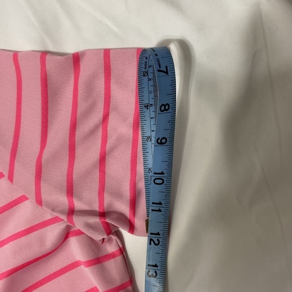 Nike,Dri-fit Pink Stripped BARBIECORE Short Sleeve T- Shirt Tee.Size-Large. - Picture 9 of 11